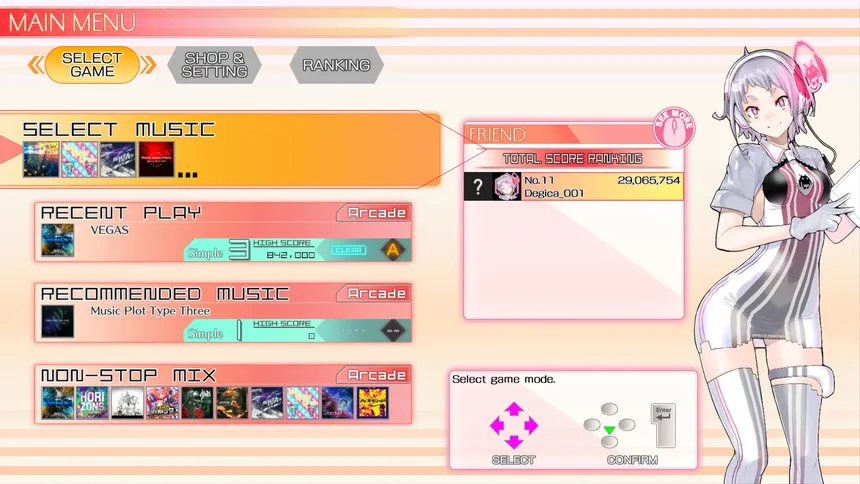 Скриншот 8 к игре Groove Coaster