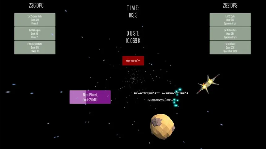 Скриншот 5 к игре Starship Clicker