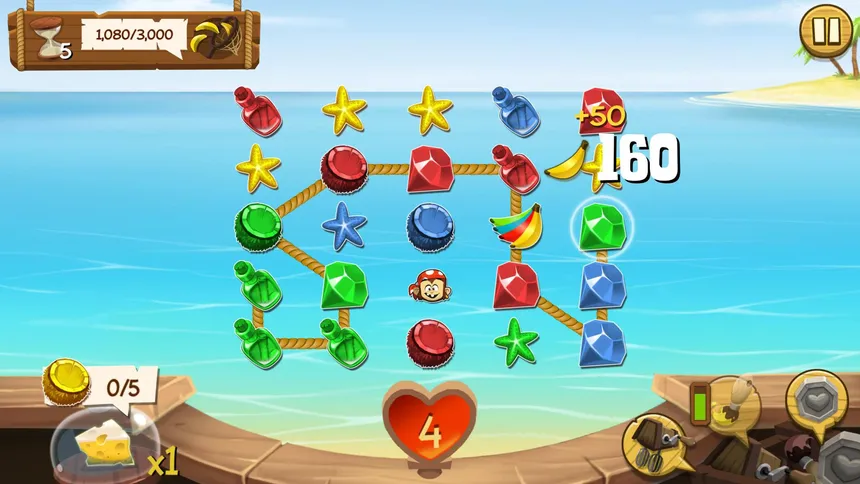 Скриншот 4 к игре Monkeys Ahoy