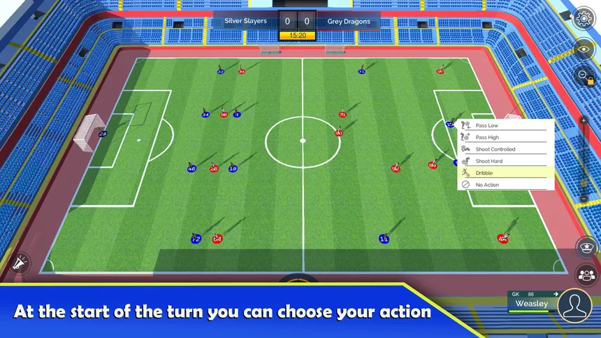 Скриншот 1 к игре Super Club Soccer