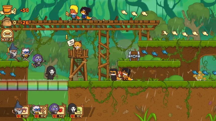 Скриншот 1 к игре StrikeForce Kitty