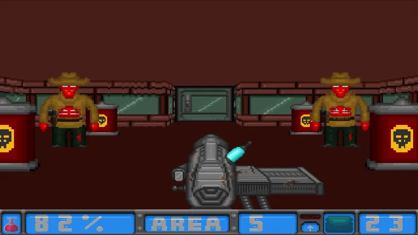 Скриншот 4 к игре Super Meat Shooter