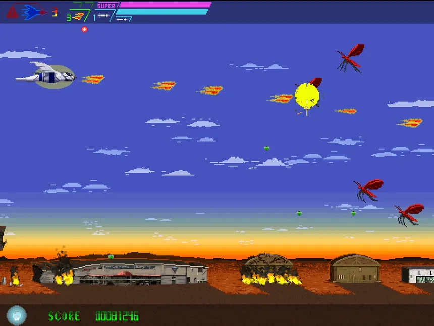 Скриншот 1 к игре Neon Aileron