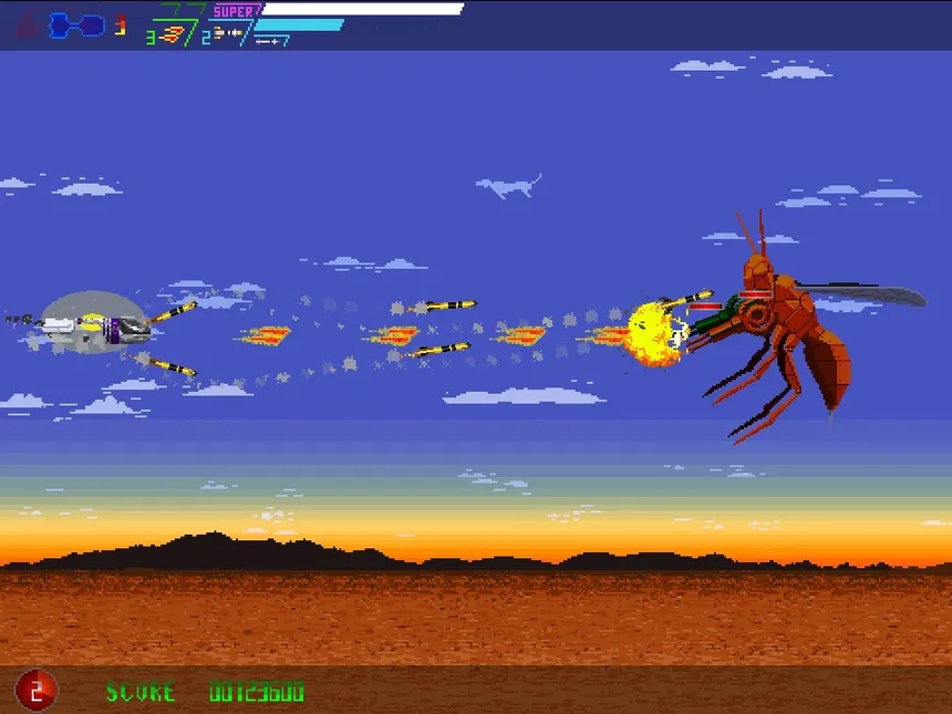 Скриншот 2 к игре Neon Aileron