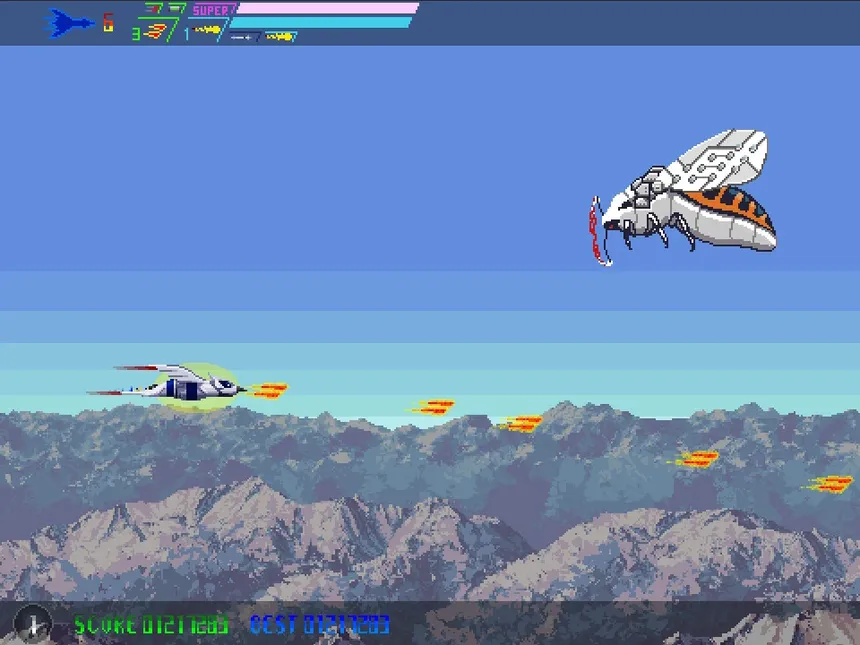 Скриншот 7 к игре Neon Aileron