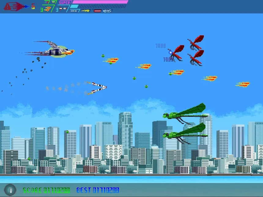 Скриншот 8 к игре Neon Aileron