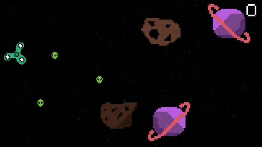 Скриншот 1 к игре Fidget Spinner In Space