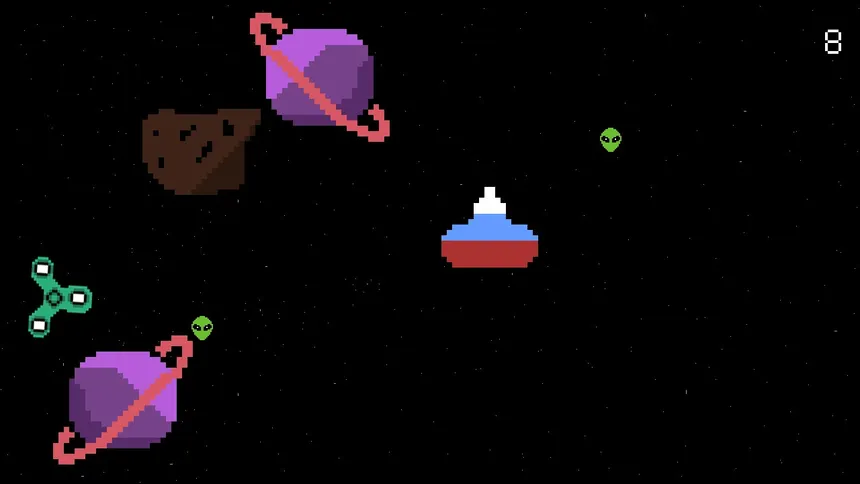 Скриншот 2 к игре Fidget Spinner In Space