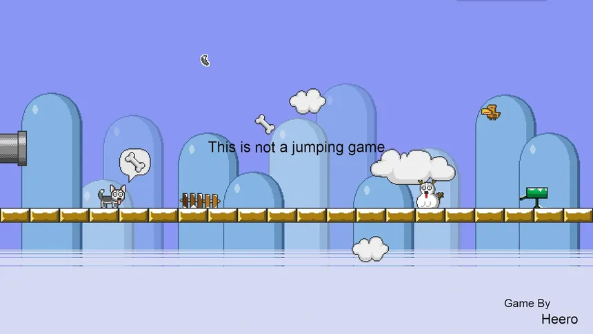 Скриншот 1 к игре This Is Not A Jumping Game