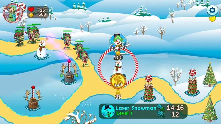 Скриншот 5 к игре Stop Santa - Tower Defense