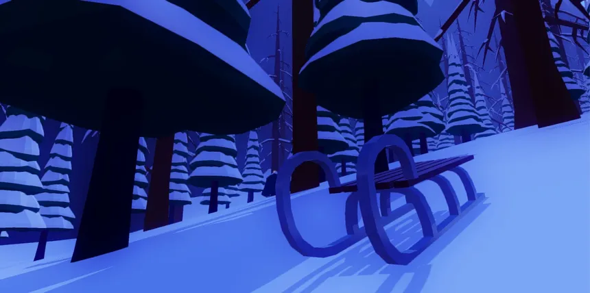 Скриншот 2 к игре Totally Realistic Sledding VR