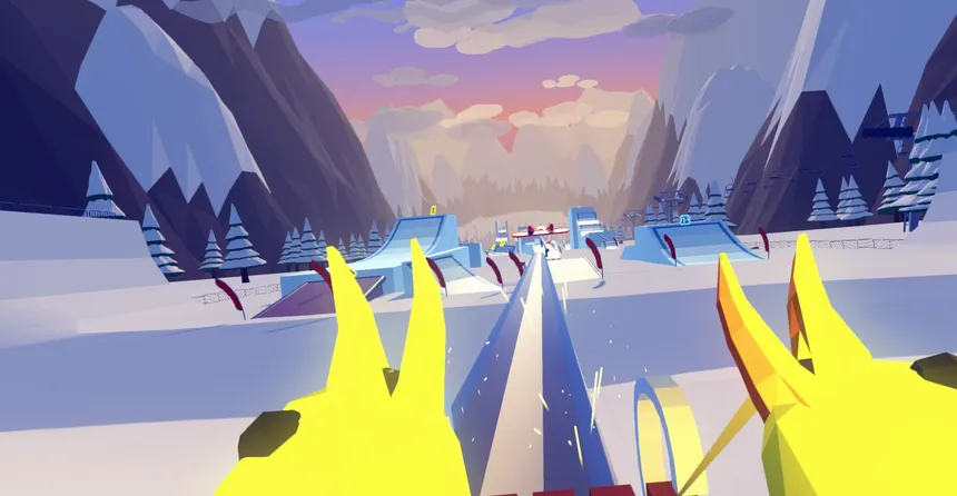 Скриншот 8 к игре Totally Realistic Sledding VR