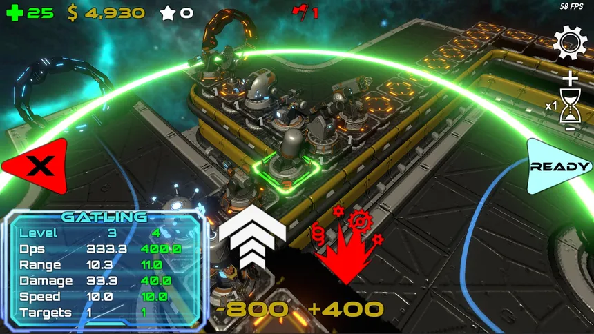 Скриншот 3 к игре Space Panic Defense