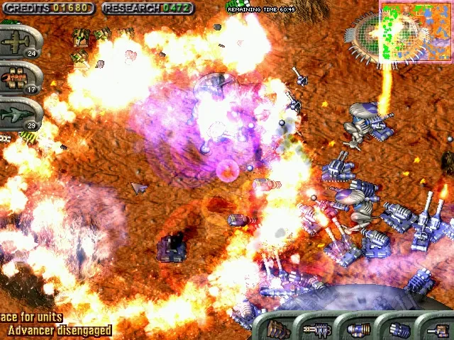 Скриншот 2 к игре State of War : Warmonger / 蓝色警戒 (Classic 2000)