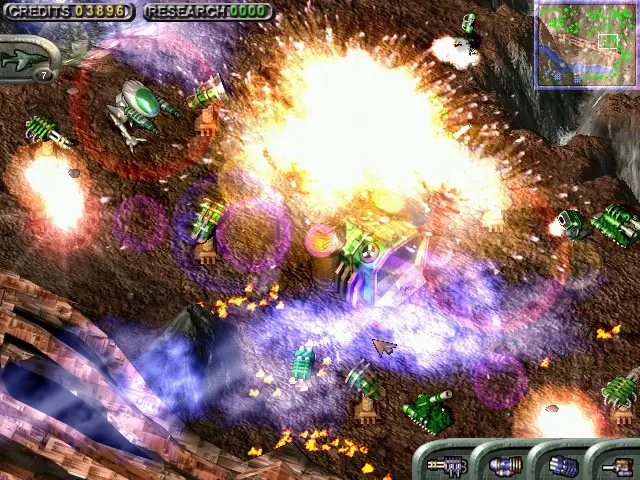 Скриншот 3 к игре State of War : Warmonger / 蓝色警戒 (Classic 2000)