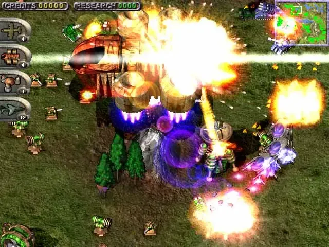 Скриншот 6 к игре State of War : Warmonger / 蓝色警戒 (Classic 2000)