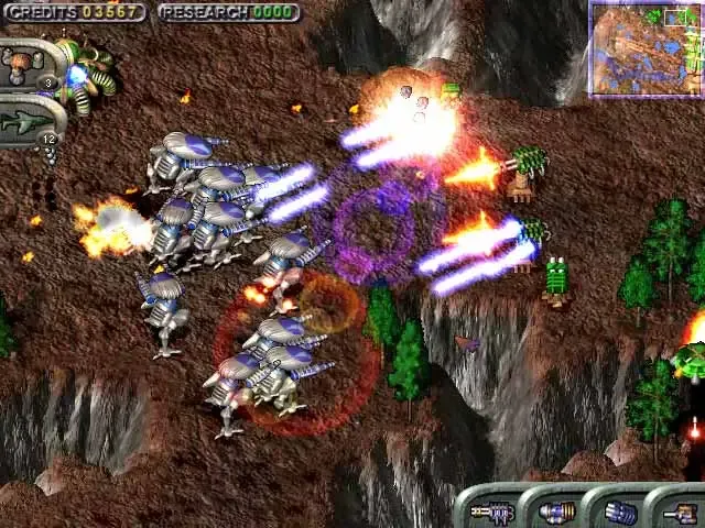 Скриншот 7 к игре State of War : Warmonger / 蓝色警戒 (Classic 2000)