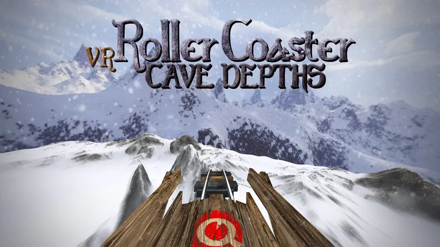 Скриншот 1 к игре VR Roller Coaster - Cave Depths
