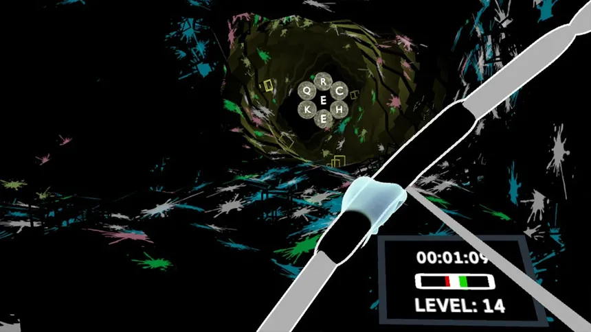 Скриншот 4 к игре Yanone: Letter Splatter