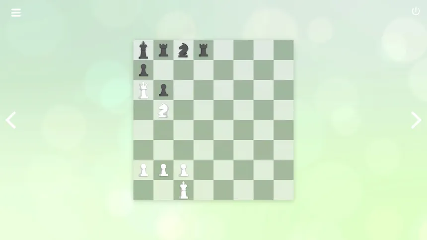Скриншот 1 к игре Zen Chess: Mate in One