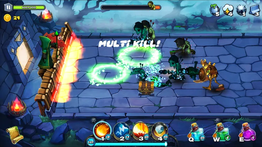 Скриншот 4 к игре Magic Siege - Defender