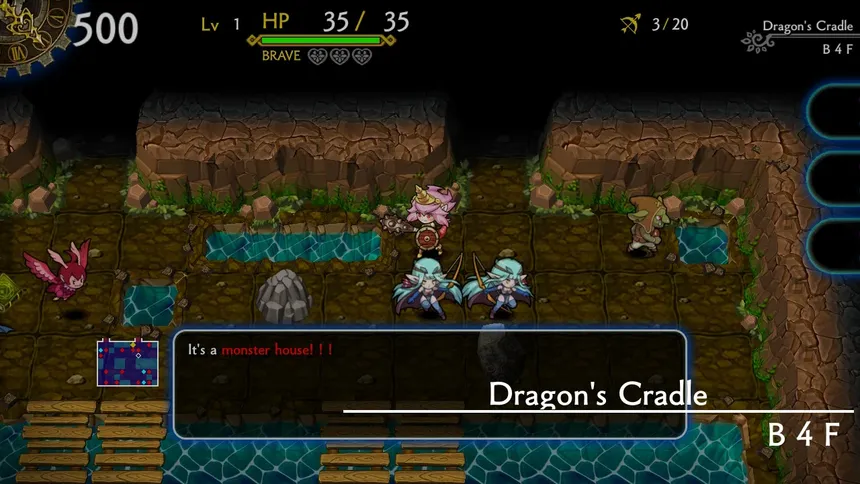 Скриншот 6 к игре DragonFangZ - The Rose & Dungeon of Time