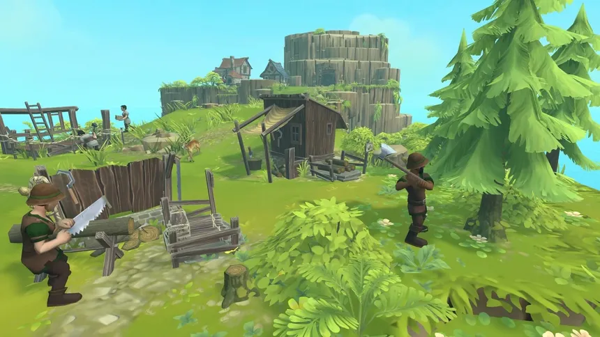 Скриншот 3 к игре Townsmen VR