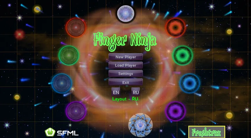 Скриншот 1 к игре Finger Ninja