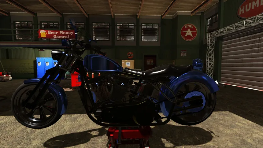 Скриншот 5 к игре Motorbike Garage Mechanic Simulator