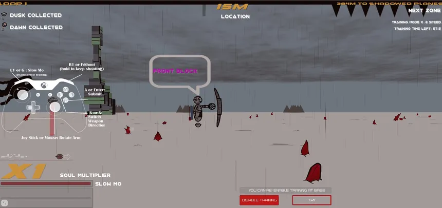 Скриншот 1 к игре Hover X Souls: Git Gud Edition