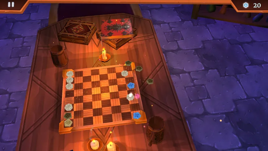 Скриншот 2 к игре Knockout Checkers Chamber