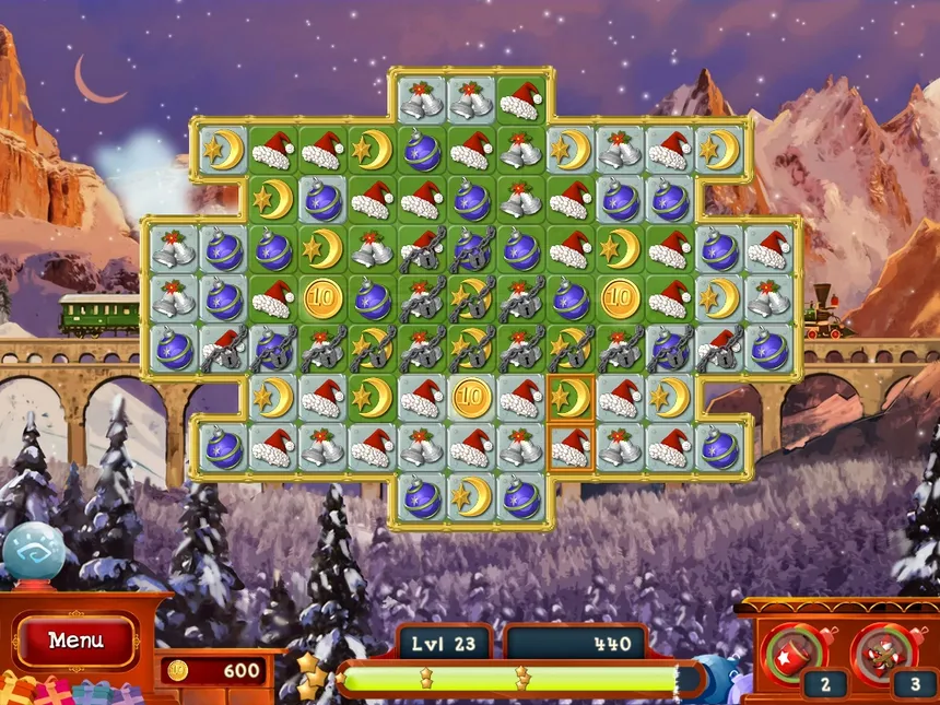 Скриншот 3 к игре Christmas Puzzle 2
