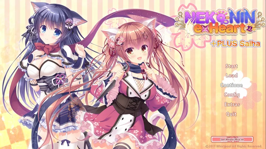 Скриншот 1 к игре NEKO-NIN exHeart +PLUS Saiha