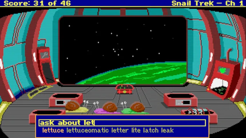 Скриншот 1 к игре Snail Trek - Chapter 1: Intershellar