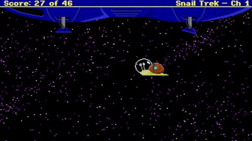 Скриншот 2 к игре Snail Trek - Chapter 1: Intershellar