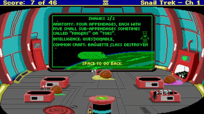 Скриншот 4 к игре Snail Trek - Chapter 1: Intershellar