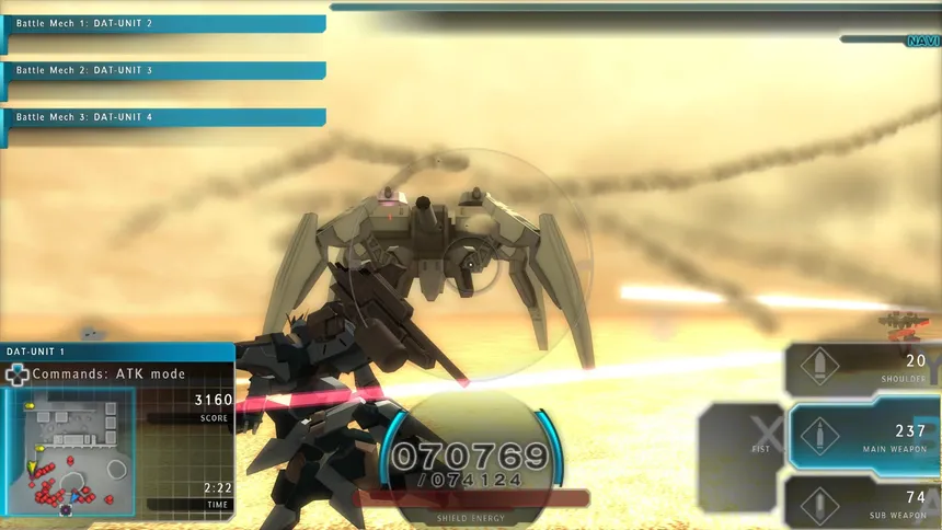 Скриншот 1 к игре ASSAULT GUNNERS HD EDITION