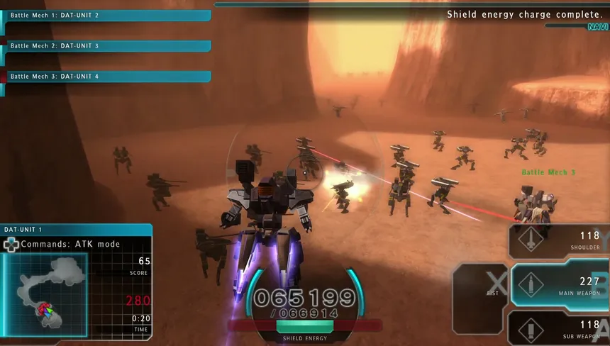 Скриншот 5 к игре ASSAULT GUNNERS HD EDITION