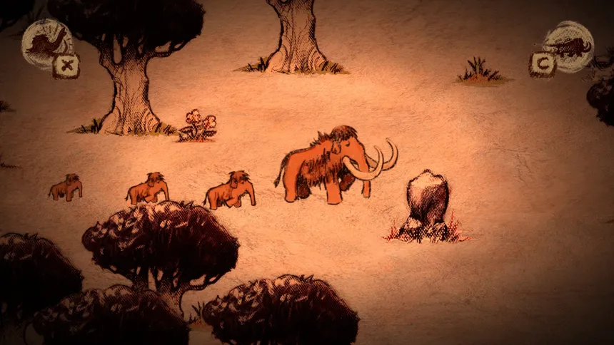 Скриншот 3 к игре The Mammoth: A Cave Painting