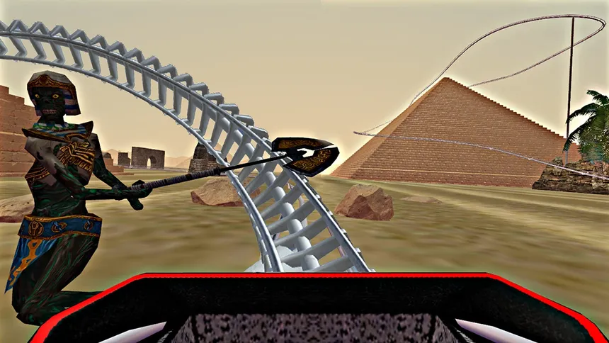Скриншот 1 к игре Roller Coaster Egypt VR
