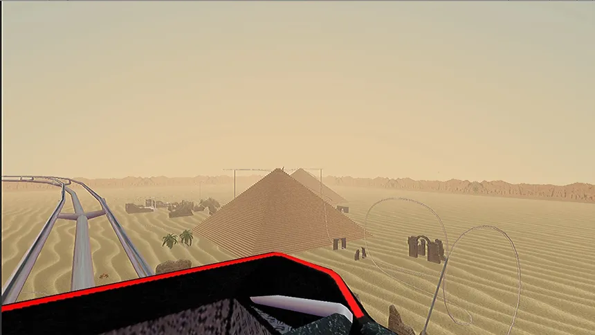 Скриншот 5 к игре Roller Coaster Egypt VR