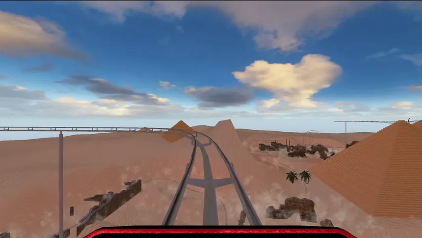Скриншот 8 к игре Roller Coaster Egypt VR