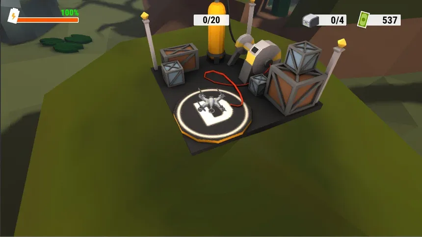 Скриншот 2 к игре Flying Salvager