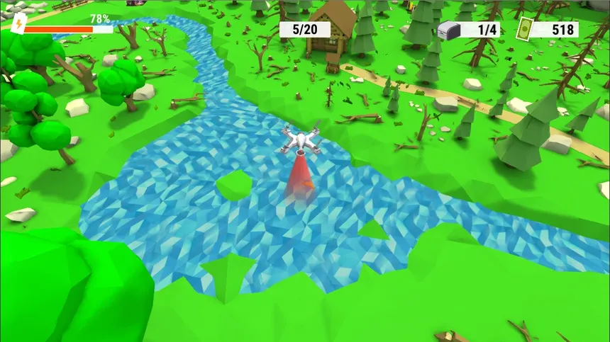 Скриншот 7 к игре Flying Salvager