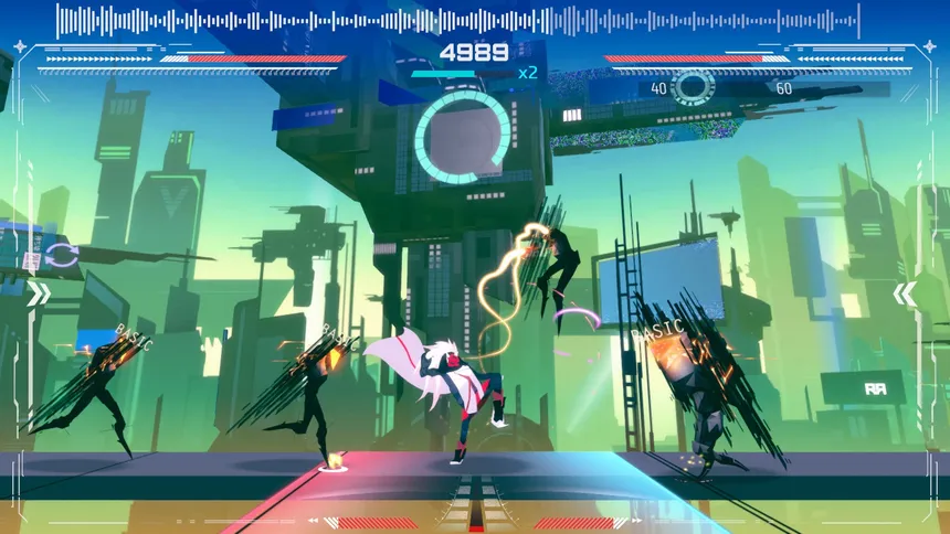 Скриншот 1 к игре TERRORHYTHM (TRRT) - Rhythm driven action beat 'em up!
