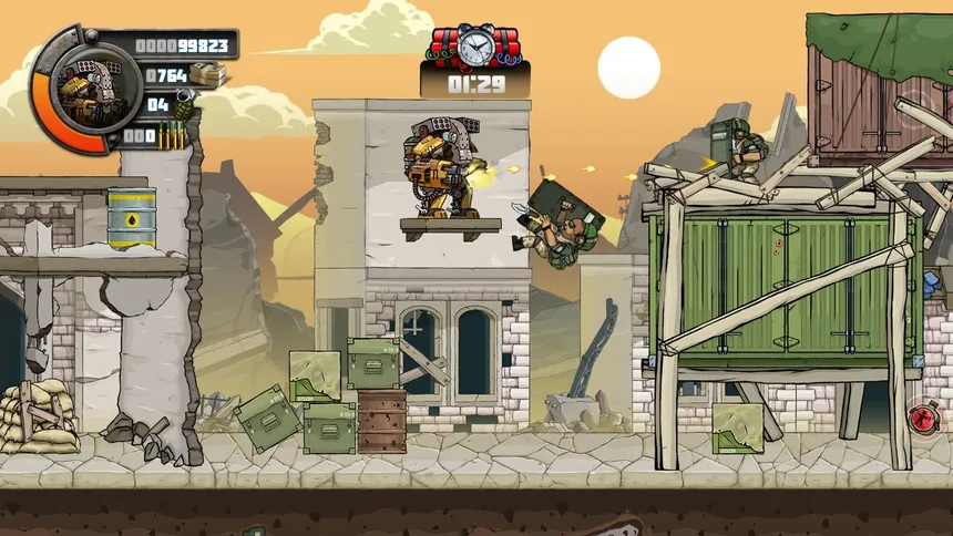 Скриншот 3 к игре Metal Soldiers 2
