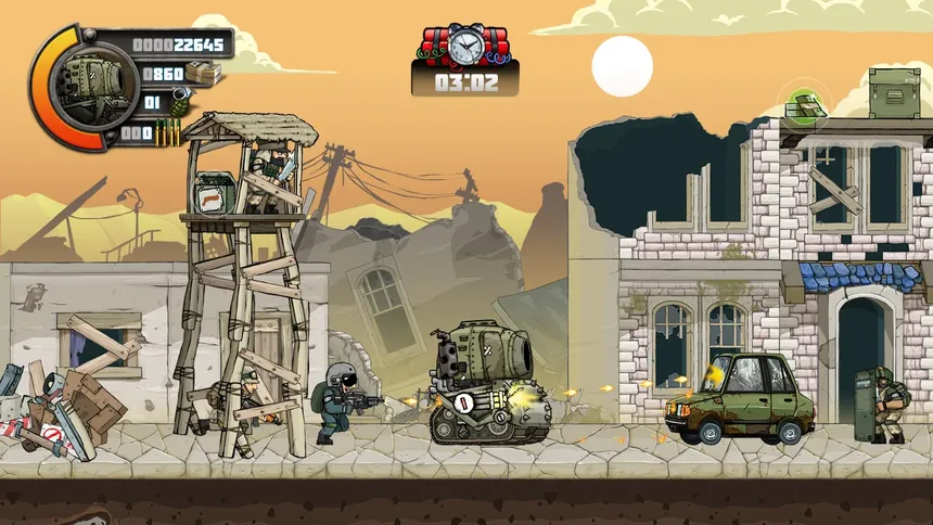 Скриншот 4 к игре Metal Soldiers 2