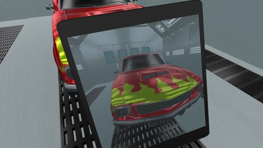 Скриншот 2 к игре Refinish Network - Paintboss VR