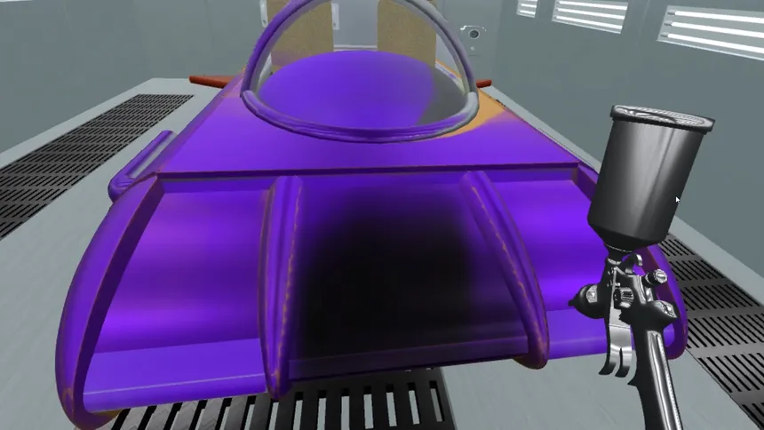 Скриншот 5 к игре Refinish Network - Paintboss VR