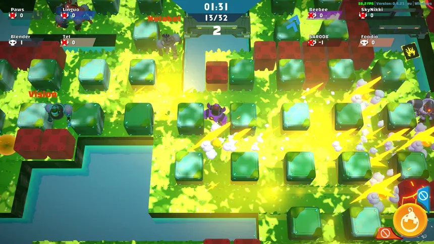 Скриншот 3 к игре Bomb Bots Arena